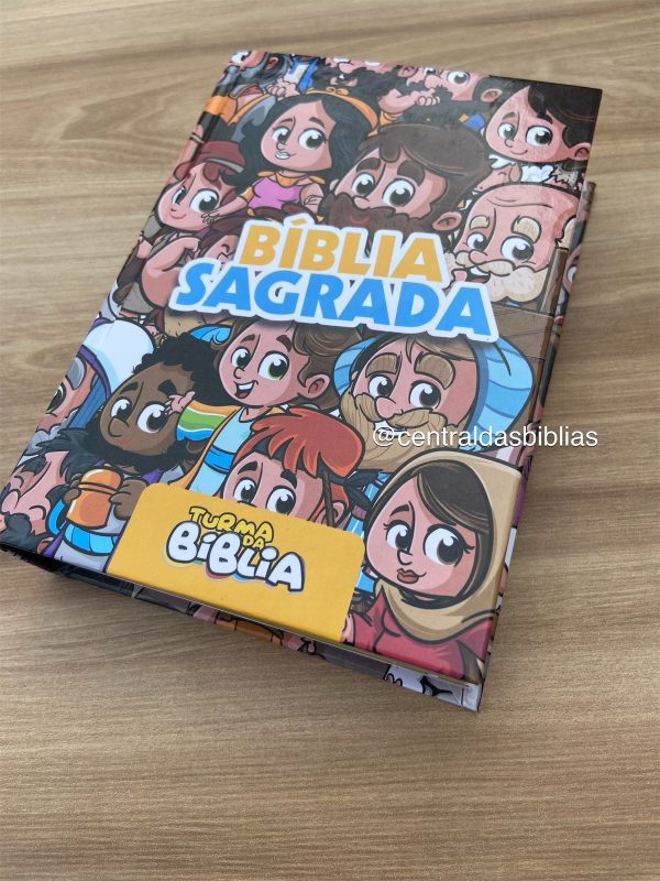 Biblia Ntlh Infantil Turma Da Biblia Capa Dura Ilustrada Central Das